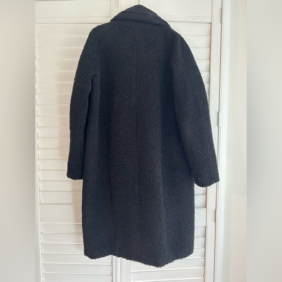 Express black teddy bear fall jacket - size small - Picture 4 of 8